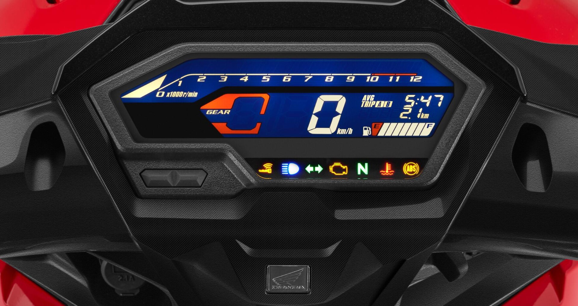 Mặt đồng hồ kỹ thuật số hiện đại